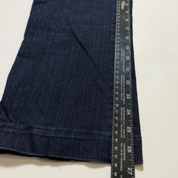 Christopher Banks Slimming Jeans Size 10 Short Comfort Waist Denim Dark Wash - Picture 9 of 15